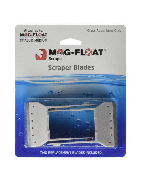 Cuchillas de raspado Mag-Float Scrape para acuarios - 2 unidades Cuchillas de raspado Mag-Float Scrape para acuarios - 2 unidades