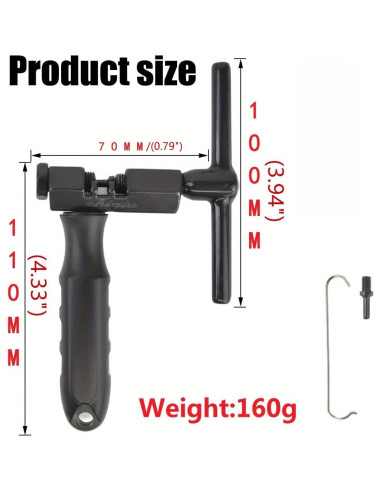 Rompedor de Cadenas de Bicicleta ZHIQIU ZQ725F Universal