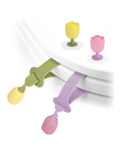 Elevador de Asiento de Inodoro ReignSword Silicona Púrpura