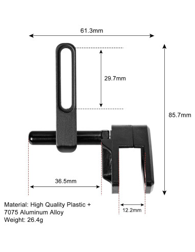 Guía de Cadena BESNIN para Bicicletas de Carretera 52g