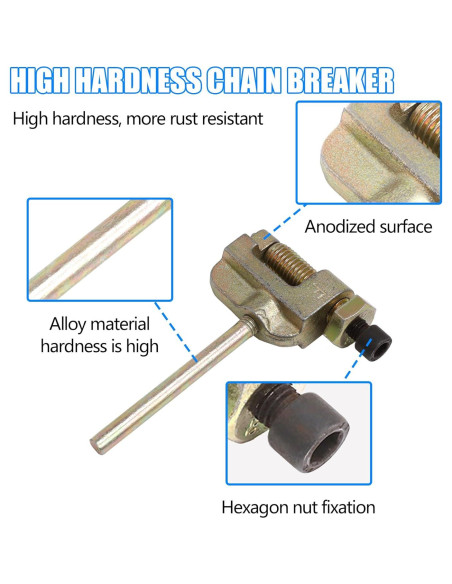 Rompe Cadena Universal PLAXNS 06B 06C 35h T8F para Moto y Bicicleta Rompe Cadena Universal PLAXNS 06B 06C 35h T8F para Moto y Bicicleta