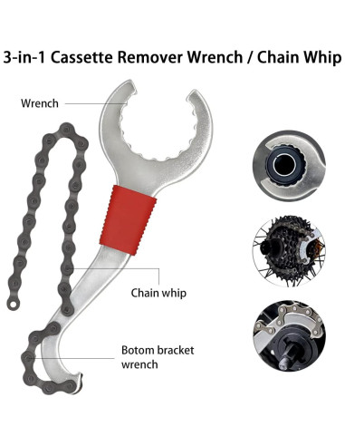 Kit de Herramientas de Reparación de Bicicleta YDIAMEJ 6 Pcs