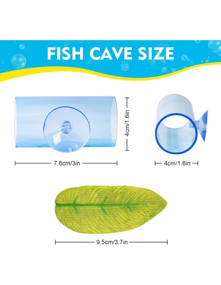 Túnel Acrílico Rislobx para Peces Betta - Refugio Decorativo Túnel Acrílico Rislobx para Peces Betta - Refugio Decorativo
