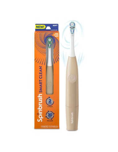Cepillo de dientes eléctrico Spinbrush Smart Clean - Champán