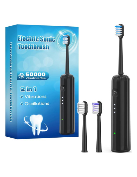 Cepillo de dientes eléctrico Wstiga Sonic 2025 - 60000 VPM Cepillo de dientes eléctrico Wstiga Sonic 2025 - 60000 VPM