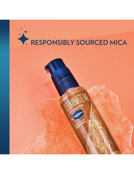 Manteca Corporal Vaseline Illuminate Me + Aceite Bronceador 2 Pzas Manteca Corporal Vaseline Illuminate Me + Aceite Bronceador 2 Pzas