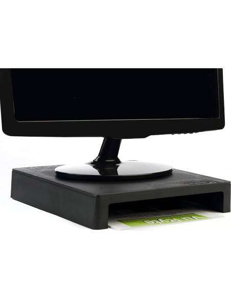 Soporte apilable para monitor VuRyser 2 VUR 4855 - Negro - 2 unidades Soporte apilable para monitor VuRyser 2 VUR 4855 - Negro - 2 unidades