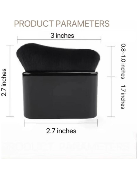 Cepillo para Interior de Auto Puixieom 7.62 cm Antipolvo Cepillo para Interior de Auto Puixieom 7.62 cm Antipolvo