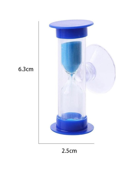 Temporizador de Arena de 2 Minutos Kryoflare con Ventosa Temporizador de Arena de 2 Minutos Kryoflare con Ventosa