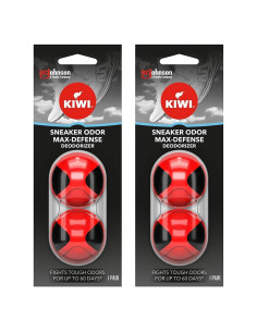 Bolas Desodorantes para Zapatos KIWI - 2 Unidades, 60 Días Frescos