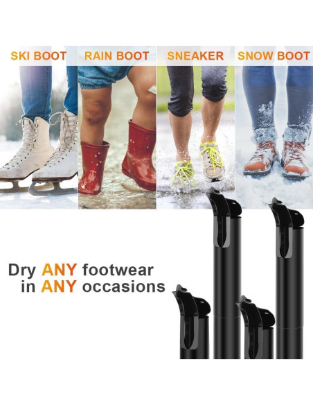 Secador de Botas Air Choice SD-008B, 200W, Temporizador 180 Min Secador de Botas Air Choice SD-008B, 200W, Temporizador 180 Min