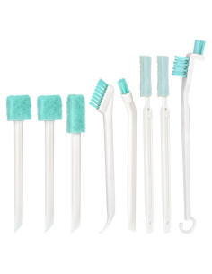 Kit de Cepillos de Limpieza Pequeños Sankoly - 8 Piezas