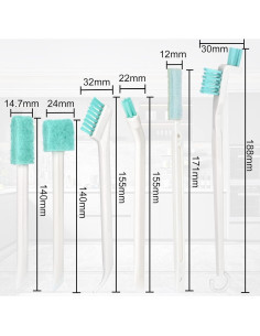 Kit de Cepillos de Limpieza Pequeños Sankoly - 8 Piezas 2