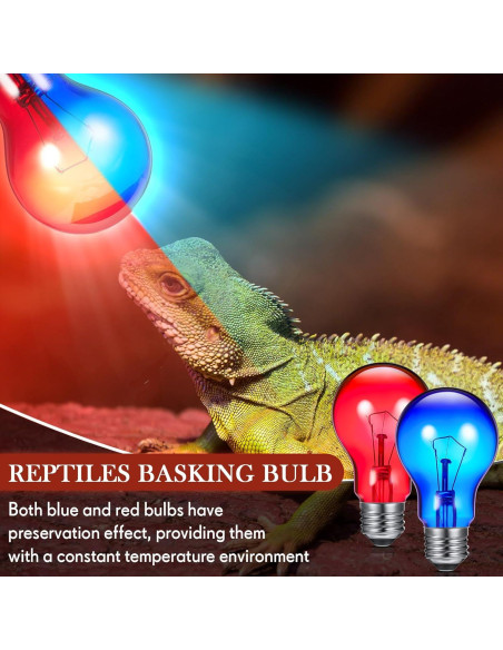 Bombillas de Calor para Reptiles Retisee 100W Pack de 4 Bombillas de Calor para Reptiles Retisee 100W Pack de 4