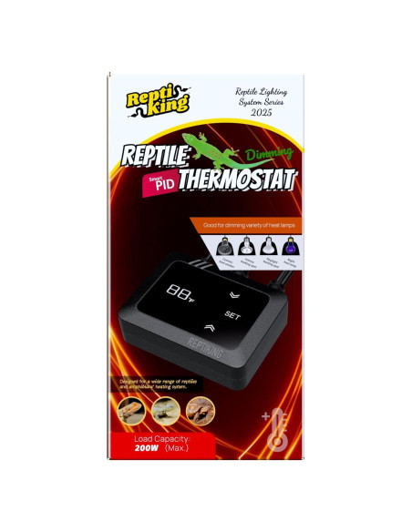 Termostato Digital PID ReptiKing para Calefacción de Reptiles Termostato Digital PID ReptiKing para Calefacción de Reptiles