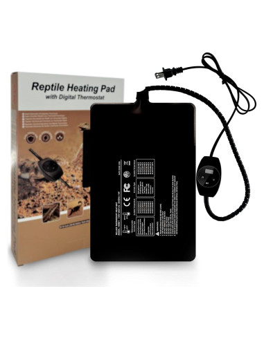 Almohadilla Térmica para Reptiles FIPASEN 15x20 cm con Termostato