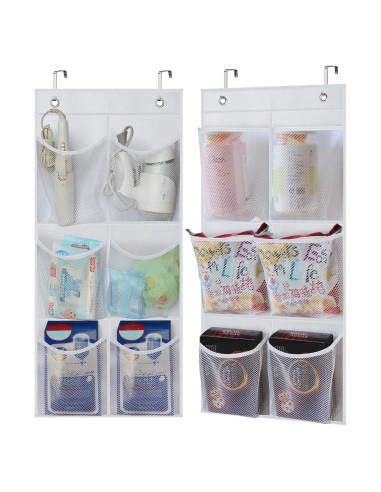 Organizador de Zapatos Colgante KIMBORA 2 Paquetes Blanco