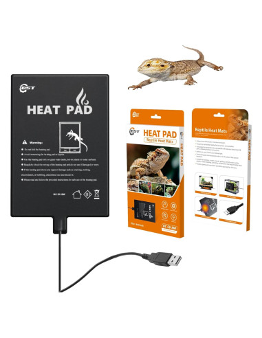 Almohadilla Térmica para Reptiles Besto 15x20 cm USB