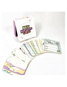 Tarjetas de Fotos de Hitos NICU Every Tiny Thing - 50 Tarjetas