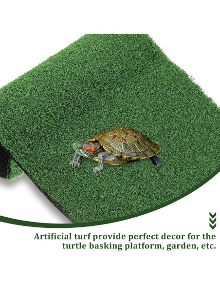 Césped Artificial Alipis para Tortugas 50x25cm Verde Césped Artificial Alipis para Tortugas 50x25cm Verde