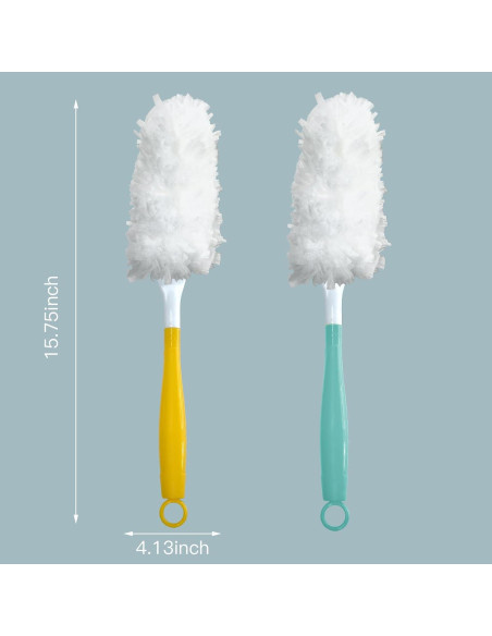 Duster Cubicozy para Interior de Auto - 2 Mangos + 12 Recambios Duster Cubicozy para Interior de Auto - 2 Mangos + 12 Recambios