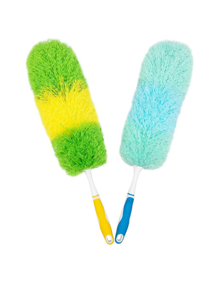 Paquete de 2 Plumeros de Microfibra HDongany 50.8 cm Paquete de 2 Plumeros de Microfibra HDongany 50.8 cm