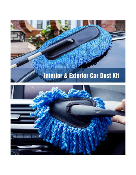 Kit de Limpieza de Auto 2 Piezas YeewayVeh Microfibra Kit de Limpieza de Auto 2 Piezas YeewayVeh Microfibra