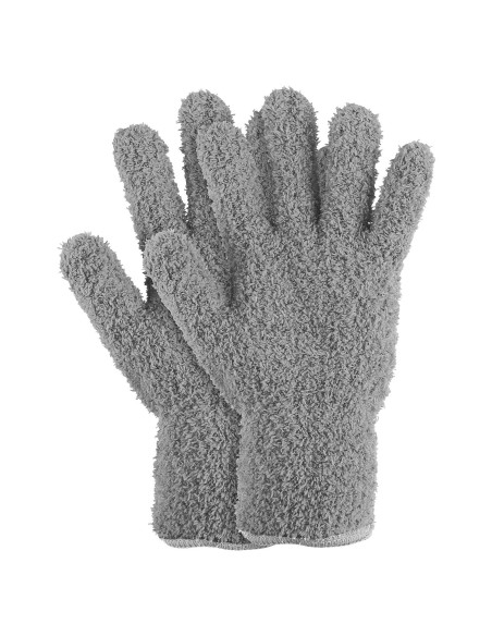 Guantes de Microfibra Molain para Limpieza del Hogar - Gris Guantes de Microfibra Molain para Limpieza del Hogar - Gris