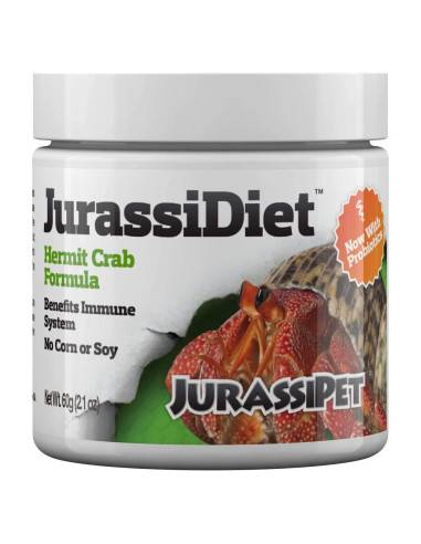 Alimento Premium para Cangrejos Ermitaños JurassiDiet 60 g