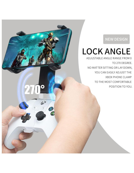 Soporte para Teléfono ECHZOVE Xbox Series S/X - Ajustable Soporte para Teléfono ECHZOVE Xbox Series S/X - Ajustable