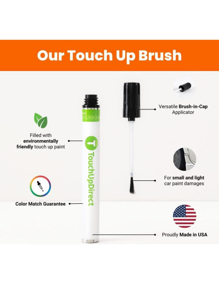 Pintura de Retoque TouchUpDirect Plata Brillante Metálico 1.2ml Pintura de Retoque TouchUpDirect Plata Brillante Metálico 1.2ml