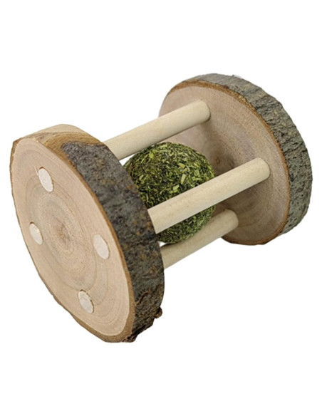 Juguete Masticable BWESOO para Hámster y Conejo - Madera Natural Juguete Masticable BWESOO para Hámster y Conejo - Madera Natural