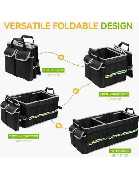 Organizador de Maletero AGPTEK 6 en 1 con Bolsa Térmica Aislada Organizador de Maletero AGPTEK 6 en 1 con Bolsa Térmica Aislada