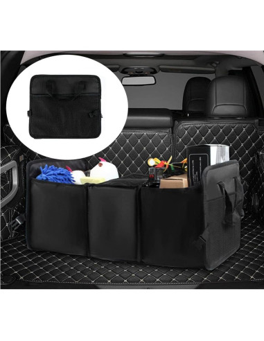 Organizador de Maletero Plegable Figpade con Enfriador 60x31x28cm