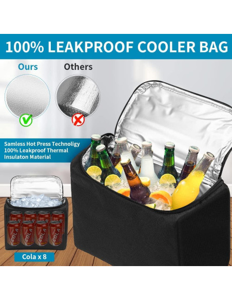 Organizador de Maletero Colgante ORIENT FAMULAY Negro con Enfriador Organizador de Maletero Colgante ORIENT FAMULAY Negro con Enfriador