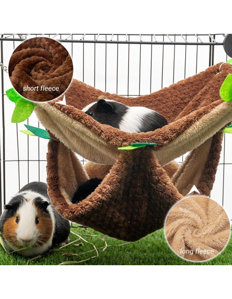 Conjunto de Hamacas para Pequeños Animales ORZECHKO - 2 Piezas Conjunto de Hamacas para Pequeños Animales ORZECHKO - 2 Piezas