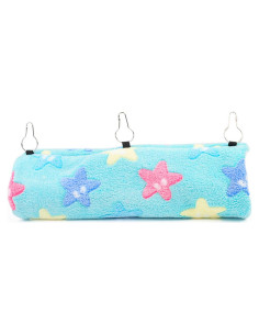 Hamaca y Túnel para Hurones URBEST Azul 47x20 cm Suave