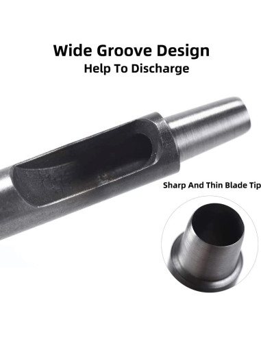 Perforadora Hueca SPC WUTA 1.5mm para Cuero - 20 Tamaños