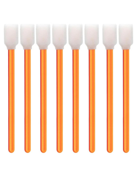 Cepillo de limpieza desechable Wellgler 200 piezas Naranja Cepillo de limpieza desechable Wellgler 200 piezas Naranja