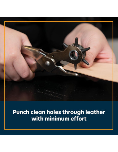 Perforador de Cuero Weaver Leathercraft - Hecho en Alemania