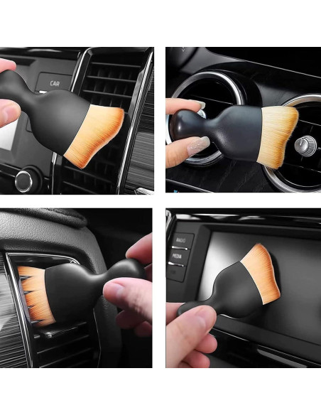Herramienta de Limpieza Interior de Coche Zabernim 4 Piezas Herramienta de Limpieza Interior de Coche Zabernim 4 Piezas