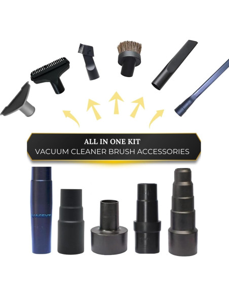 Kit de Accesorios de Aspiradora VACEXT 6 Piezas 1-1/4" Kit de Accesorios de Aspiradora VACEXT 6 Piezas 1-1/4"