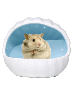 Escondite de Cerámica para Hámster Bifang Azul 11.9x8.9 cm
