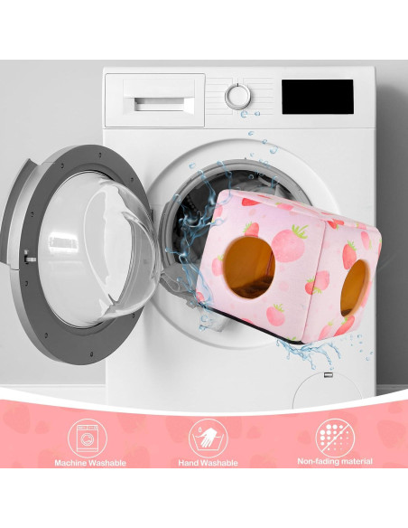 Escondite para Cobayas Bienbee Fresa Lavable 27.94x27.94cm Escondite para Cobayas Bienbee Fresa Lavable 27.94x27.94cm