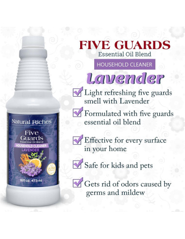 Limpiador Multiusos Natural Riches 473 ml Aroma Lavanda