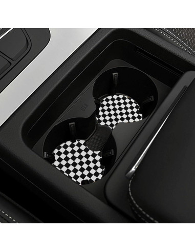 Funda de Volante Antideslizante Yobvec Cuadros 37-39 cm