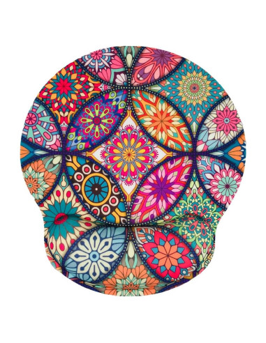 Almohadilla para Muñeca Ergonómica NNAKAPAKA Mandala Colorido