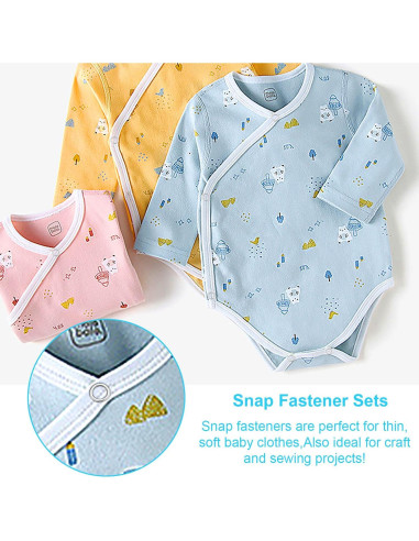 Kit de 200 Broches Metálicos 9.5mm con Herramienta JLNGTHONG