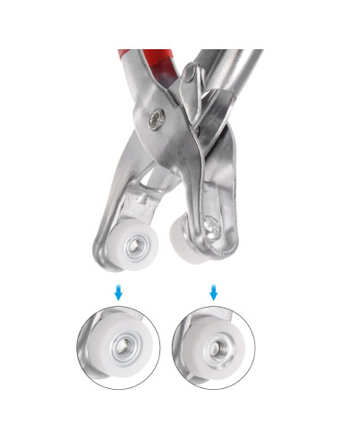 Alicates de Perforación uxcell 150mm para Botones de Metal