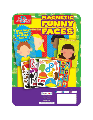 Juego Magnético Crear Caras Divertidas Bendon 50261